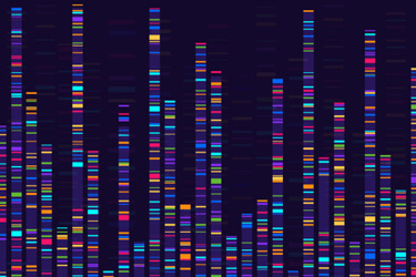 Genomic data visualization GettyImages-1328709525