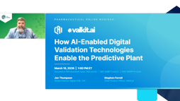 How AI-Enabled Validation Technologies Enable The Predictive Plant