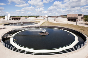 WasteWater Treatment Clarifier Tank-GettyImages-186690716