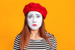 unhappy mime-GettyImages-1131877963