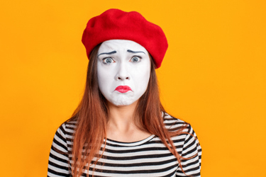 unhappy mime-GettyImages-1131877963 unhappy mime-GettyImages-1131877963