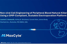 MaxCyte NK cell webinar