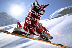 Desmopan&reg; (TPU) ski-boots