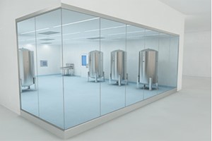 Infinity Glass Cleanroom Wall System Infinity Glass Wall Cleanroom System