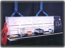 Vented Chemical Safety Enclosure