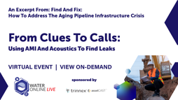 From Clues To Calls: Using AMI And Acoustics To Find Leaks