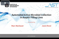 Automated Active Microbial Collection In Aseptic Filling Lines Automated active microbial collection