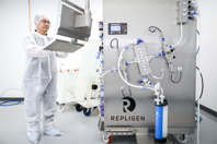 Scalability And Reproducibility Of The AAV9 Capture Step chrom system app note pic