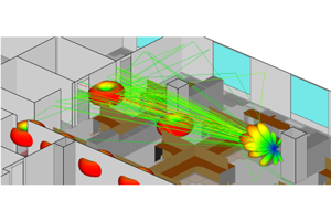 Remcom - Detailed Indoor Channel Modeling with Diffuse Scattering For 5G Millimeter-Wave Wireless Networks Kaitlyn Brickley