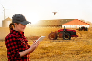 Customer Self-Service: The Increasing Use Of Tech Tools To Drive Customer Satisfaction Customer Self Service Field Farmer Drone
