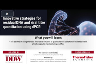 Innovative Strategies For Residual DNA And Viral Titre Quantitation