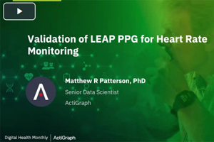 Vital Sign Monitoring Using Wearable PPG Technolog
