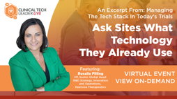 Ask Sites What Technology They Already Use