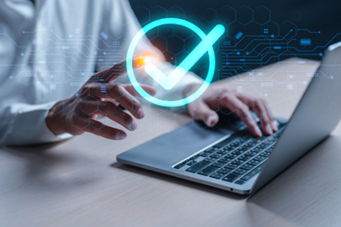 Validation concept for business process automation, service guarantee, quality assurance management, certification-GettyImages-2094233365 Validation concept for business process automation, service guarantee, quality assurance management, certification-GettyImages-2094233365