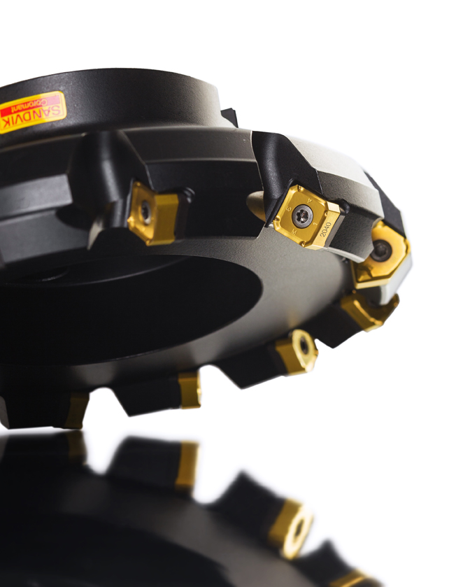 CoroMill 345 Inserts Simplify Face Milling In Stainless Steel