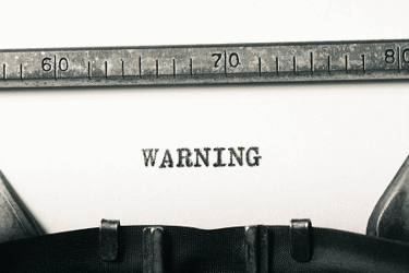 Warning Letter Warning Letter