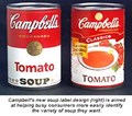 Campbell Soup Label &#151; American Icon &#151; Gets Facelift