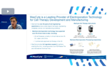 MaxCyte - Oct webinar