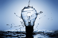 How Energy Choices Influence Water Quality lightbulb-water splashes-GettyImages-609955848
