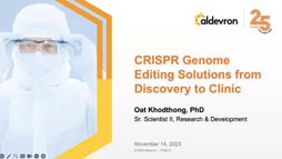 Aldevron - CRISPR Genome Editing