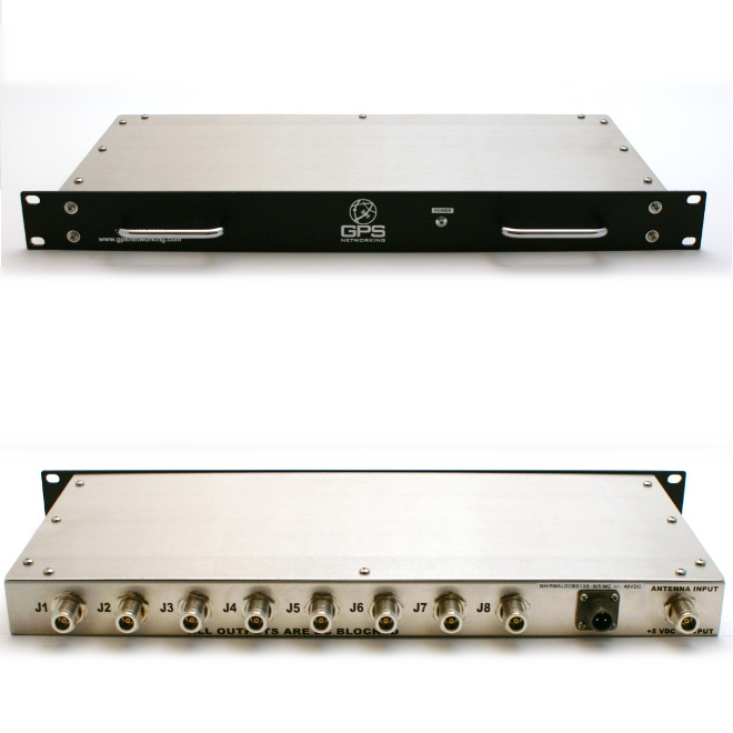 Rack Mount GPS Splitter 1X8