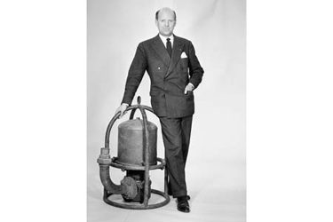 Flygt 1947 First Submersible Drainage Pump Flygt 1947 First Submersible Drainage Pump