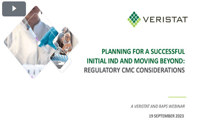 Planning For A Successful Initial IND And Moving Beyond veristat webinar thumb