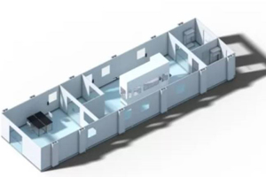 Faciliflex Cleanroom Module For Drug Manufacturing faciliflex