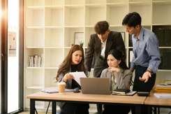 Diverse business team arguing data analytics-GettyImages-2219305940