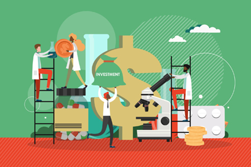 Investment in medical and pharma business GettyImages-1299804755