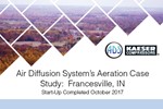 Air Diffusion System Helps Francesville’s With New Aeration System