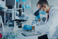 Improving The Efficacy Of T Cell Therapies iStock-1293772969-lab-microscope-scientist-research