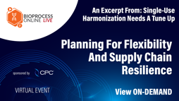 Planning For Flexibility And Supply Chain Resilience