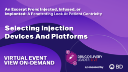 Selecting Injection Devices And Platforms