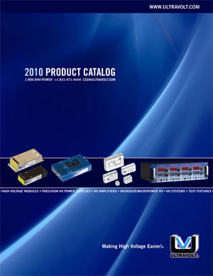 Ultravolt UltraVolt Releases New Product Catalog For 2010