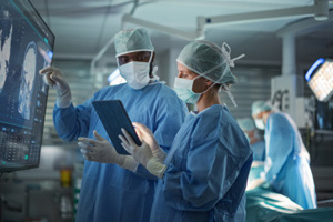 Planning Surgical Strategy, Colleagues Working Together, Preparing for Surgery-GettyImages-2191191702