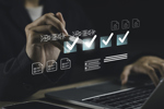 Digital checklist for project compliance, task tracking, quality control-GettyImages-2254243666