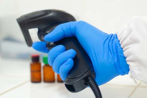 Brown bottle reagen in lab-GettyImages-1984130466