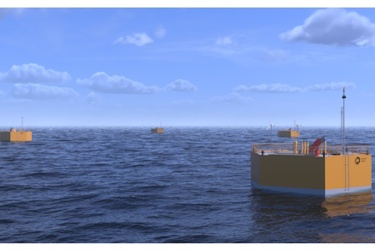 Ocean Oasis Buoys - Cluster - Daylight R1 - Close Ocean Oasis Buoys - Cluster - Daylight R1 - Close