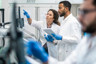 Quantification Of Semaglutide With A Reliable Analytical Method GettyImages-2174865889-scientists-laboratory-equipment-analysis