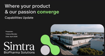 Simtra Capabilities Update April 2026: Fill/Finish