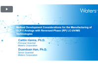 Development Of RP Methods For The Analysis Of Synthetic Peptides Method development considerations