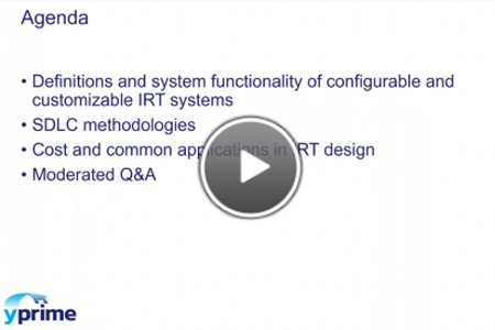 Demystifying IRT Terminology Webinar