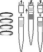 Kontes PTFE Sealing Rings for Standard Taper Joints Kontes PTFE Sealing Rings for Standard Taper Joints