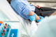 Healthcare worker drawing blood from patient-GettyImages-2158952149