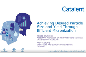 Achieving Desired Particle Size And Yield Through Efficient Micronization