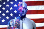 A Look At Elsa, The FDA's New AI Digital Assistant Artificial Intelligence American Superhero Robot, american flag-GettyImages-2149027472