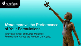 nanoform large mol october 2025