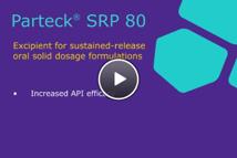 Parteck® SRP 80 - Reliable Sustained Drug Delivery
